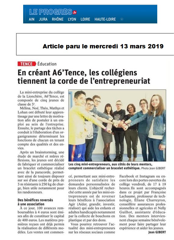 article de journal